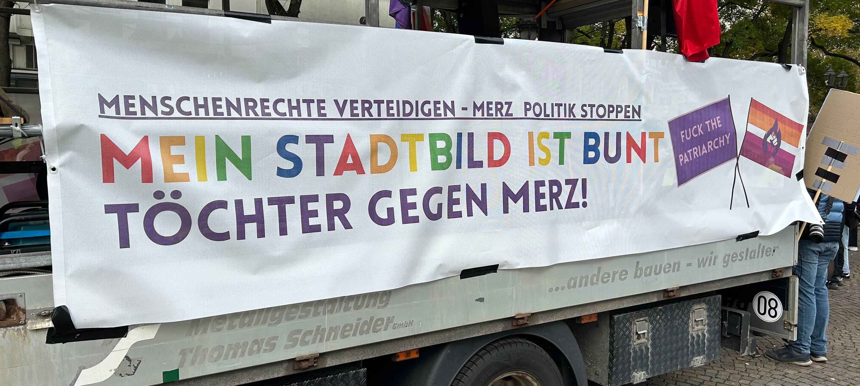 Demo gegen Merz' "Stadtbild"-Äußerungen