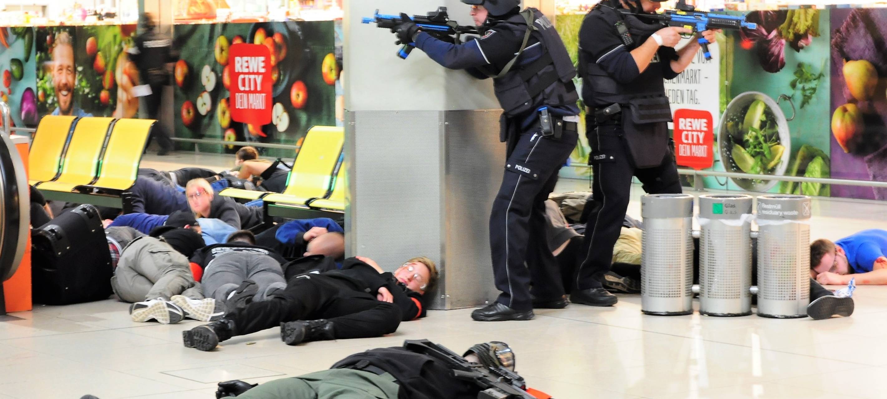 Anti-Terror-Übung am Kölner HBF beendet