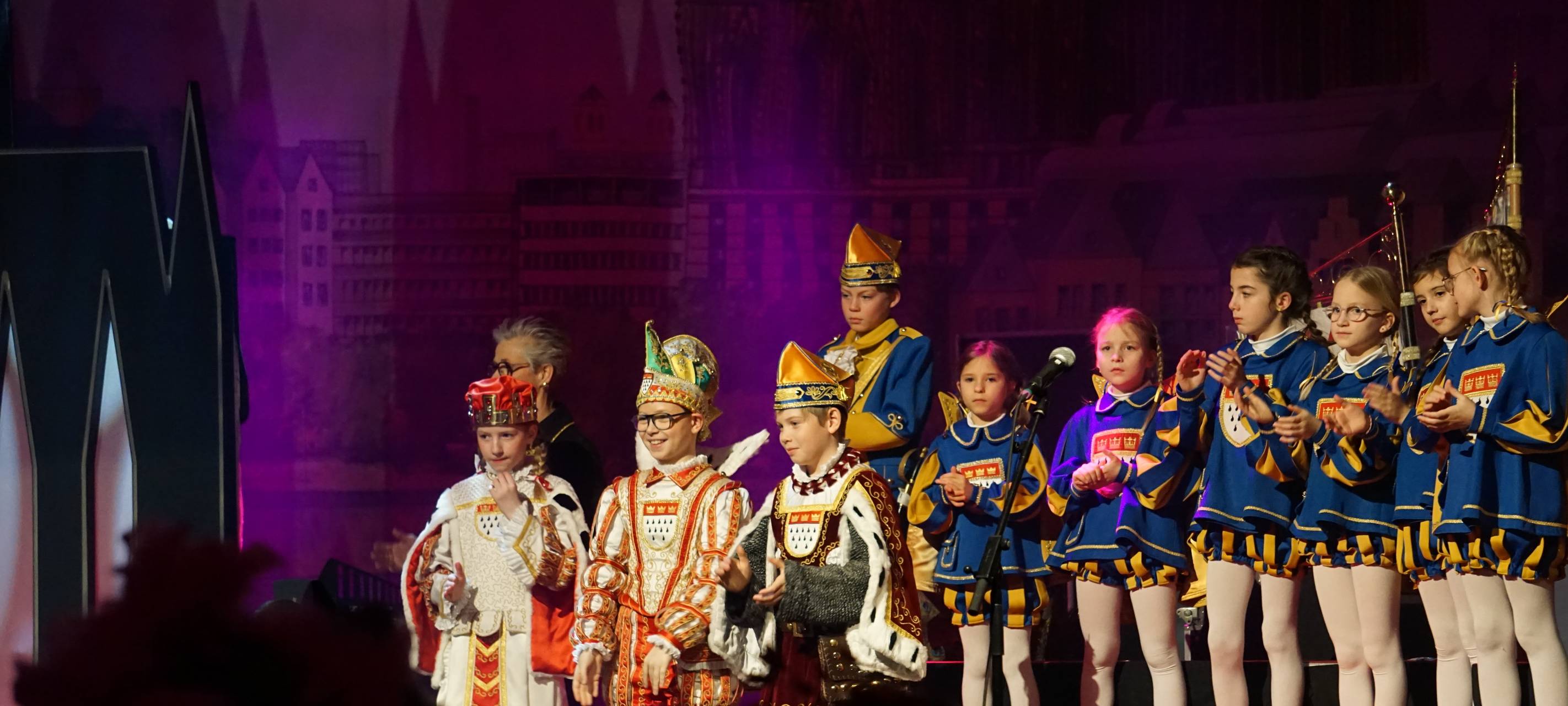 Linus, Jonathan und Philomena sind Kinderdreigestirn