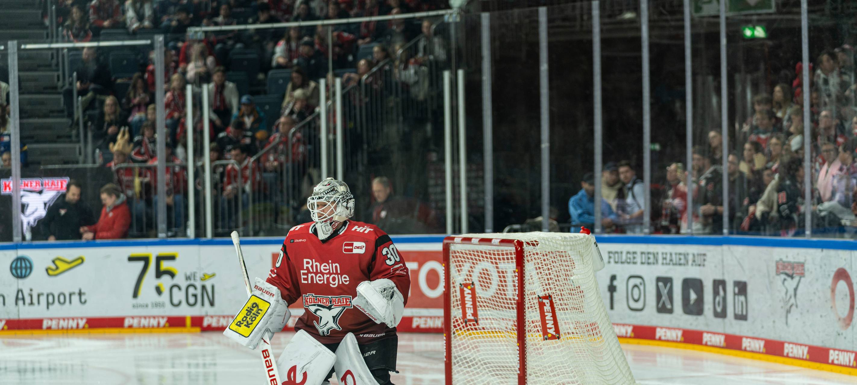 Haie starten souverän in Playoffserie