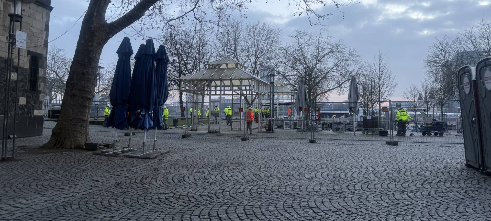 Hochwasserschutzübung am Sonntag