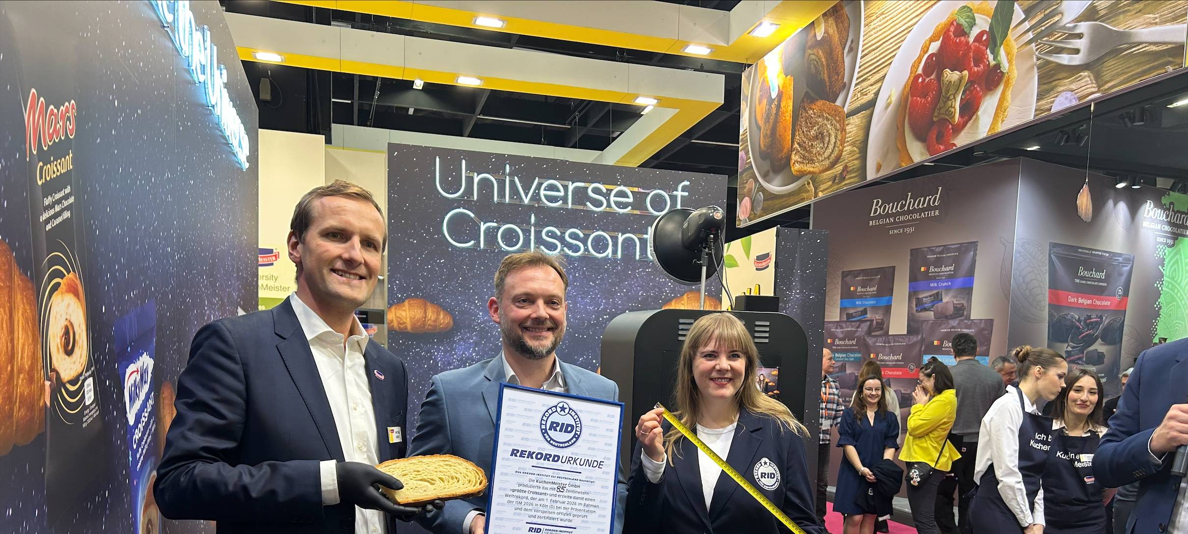 Weltrekord : Das größte Croissant kommt aus NRW