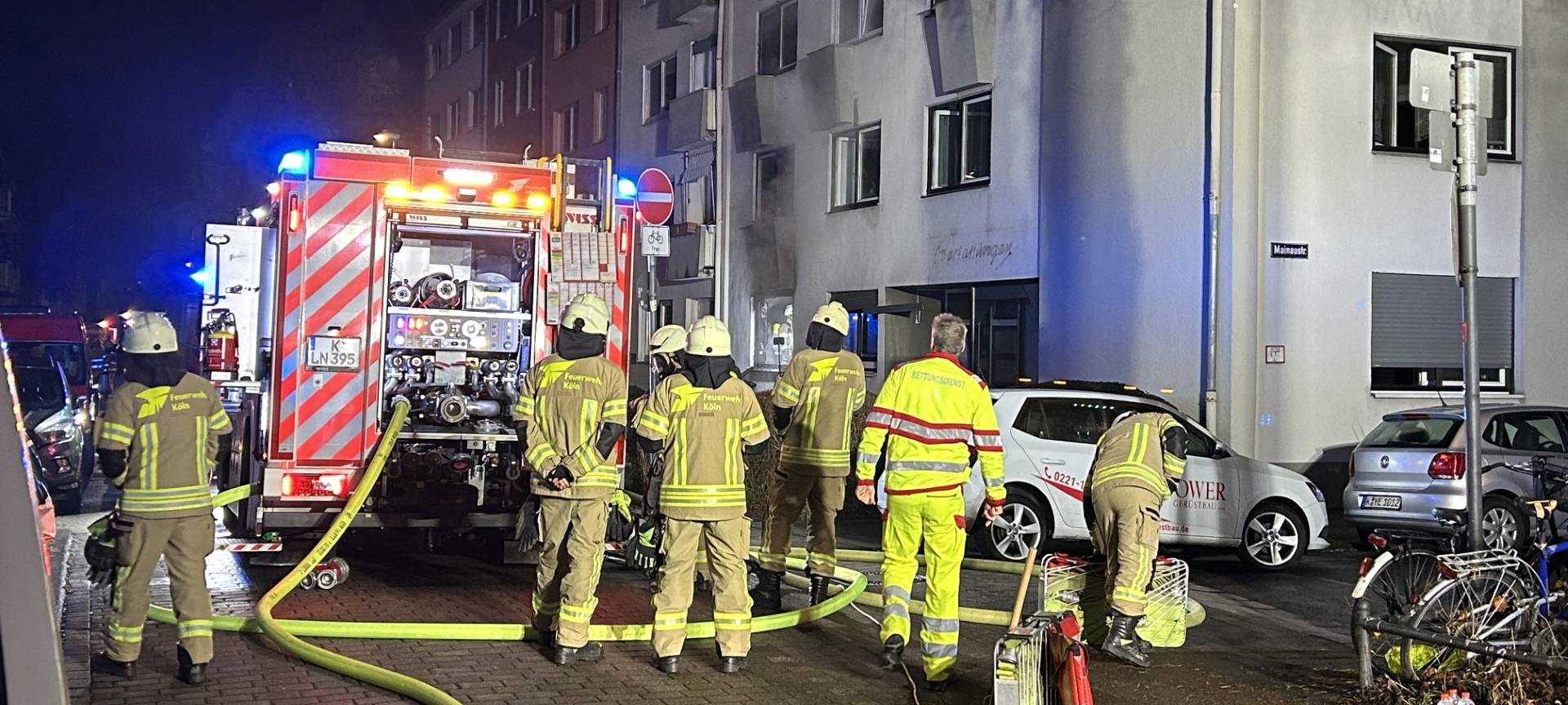 Wohnungsbrände in Buchforst und Mülheim