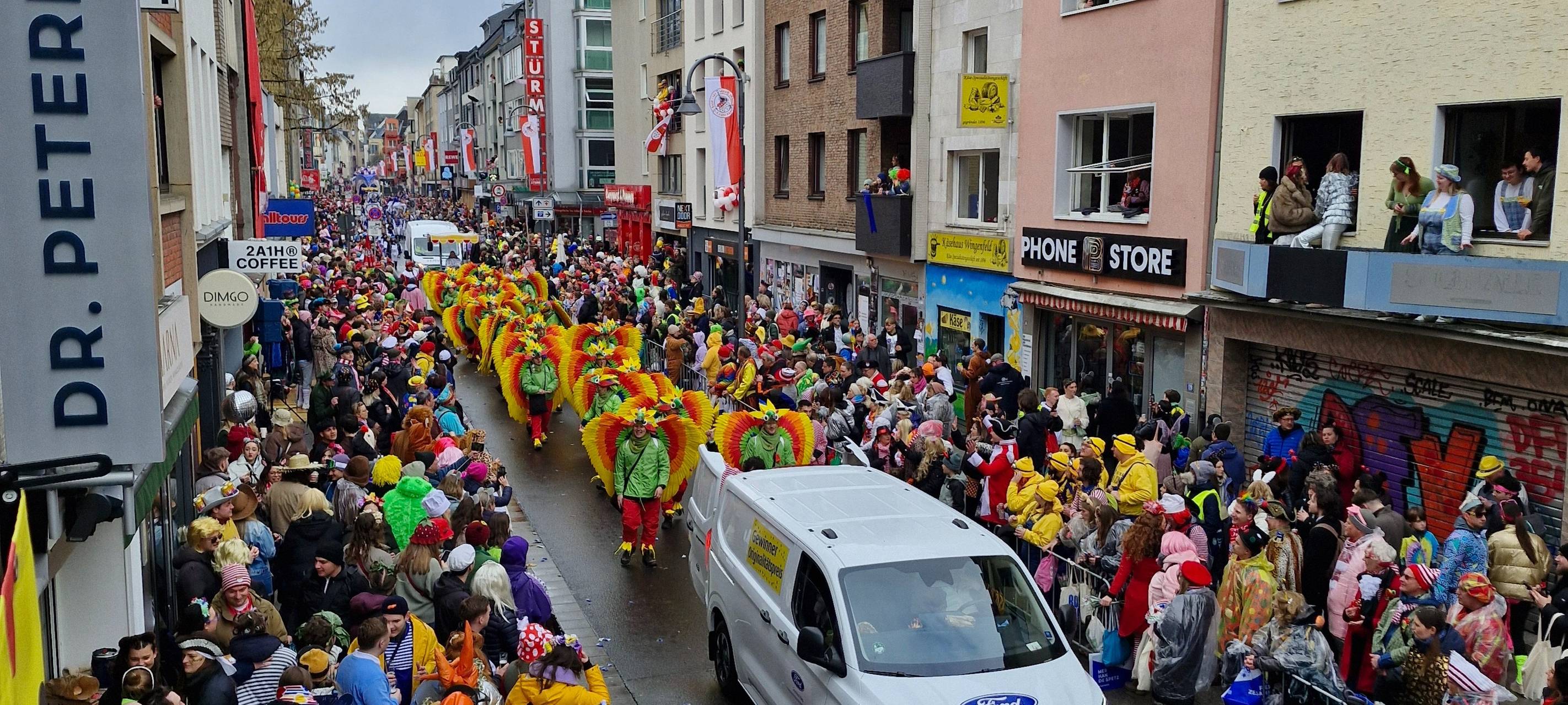 Alle Infos zum Rosenmontagszug