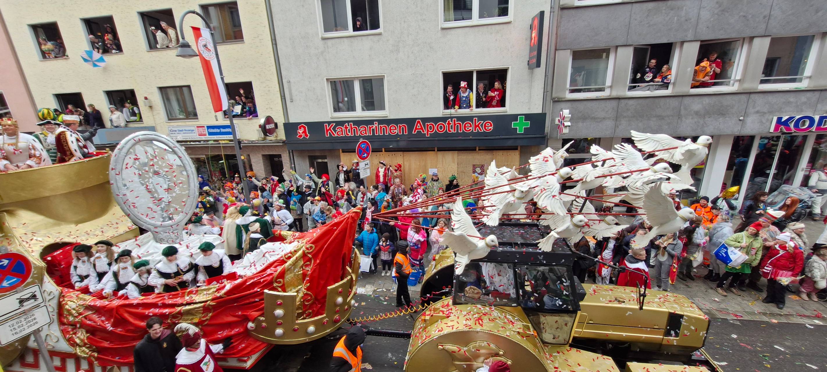 Alle Infos zum Rosenmontagszug