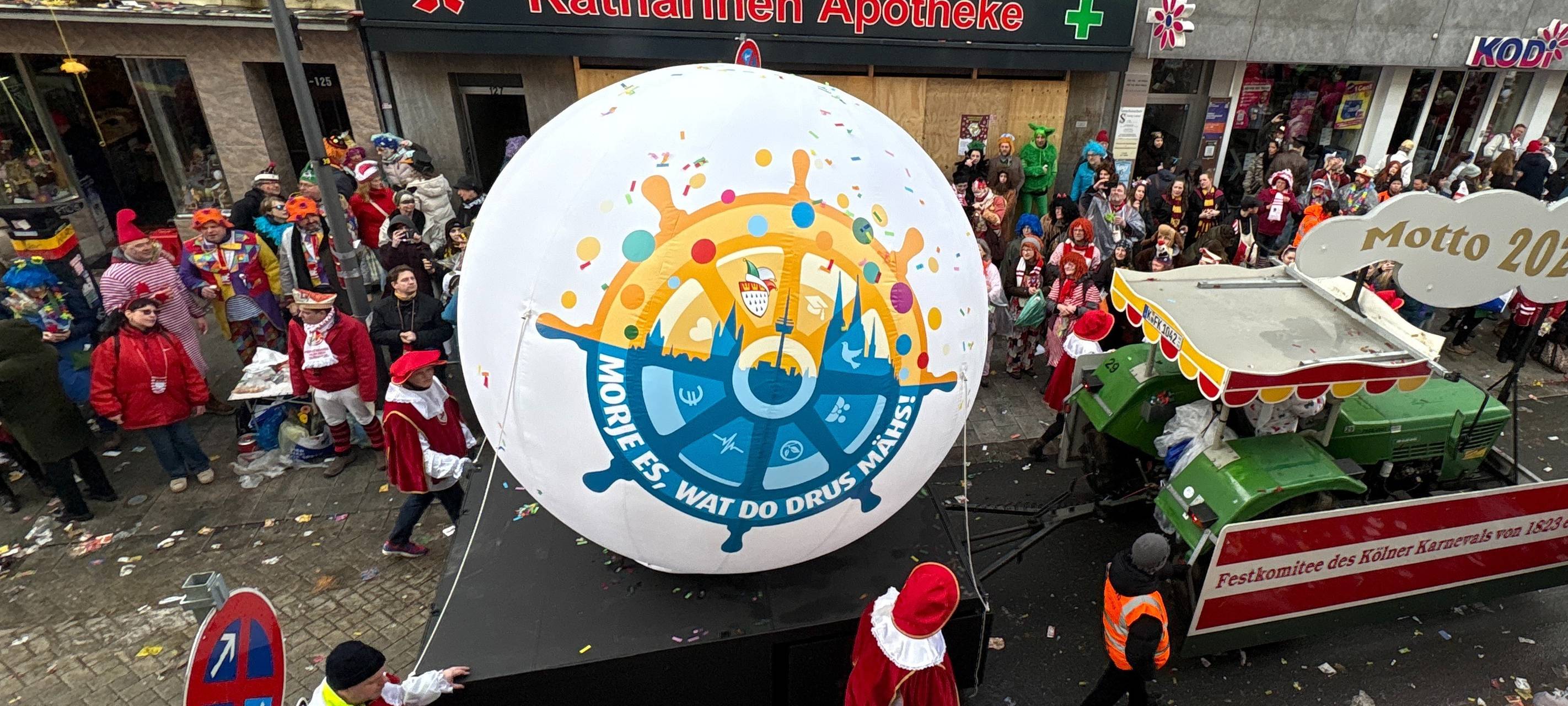 Alle Infos zum Rosenmontagszug