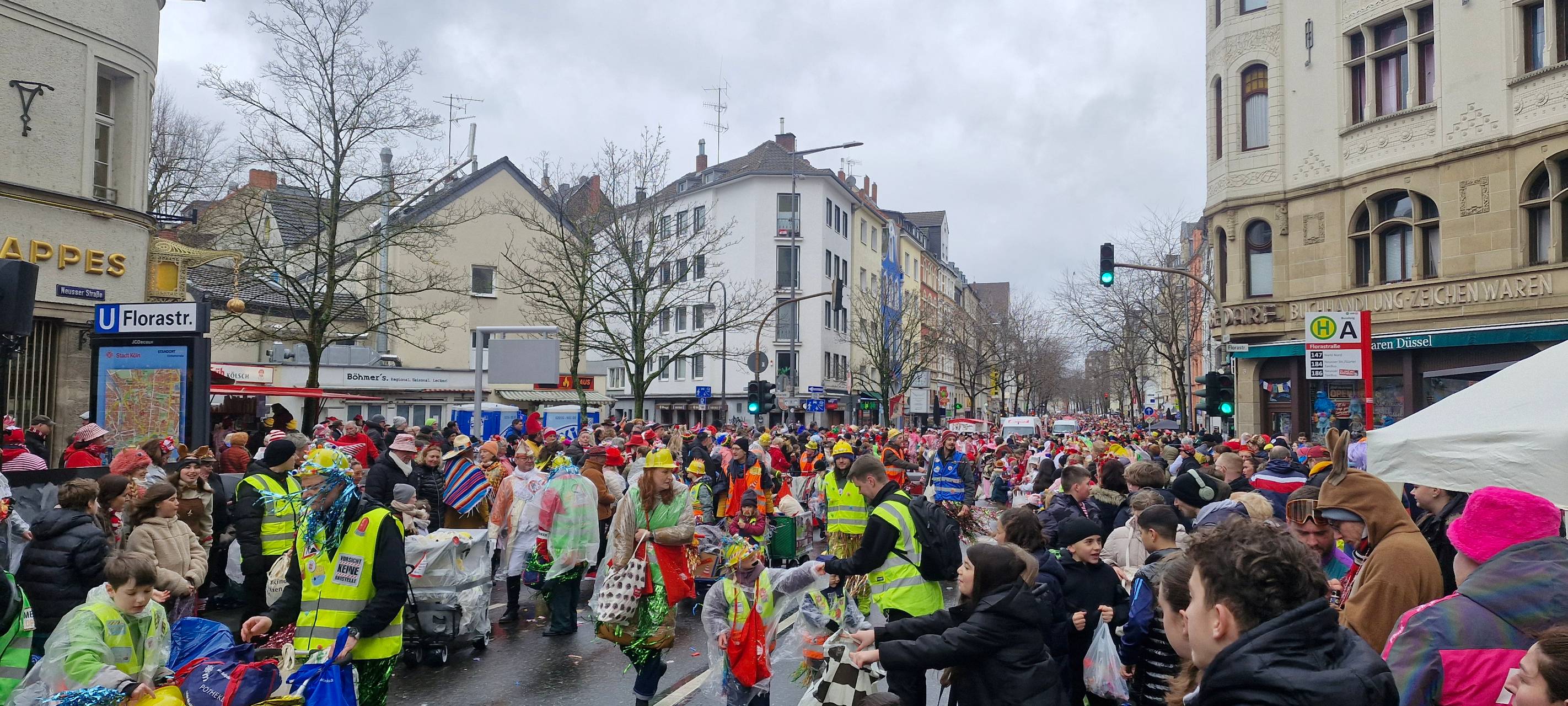 Die Veedelszüge am Dienstag