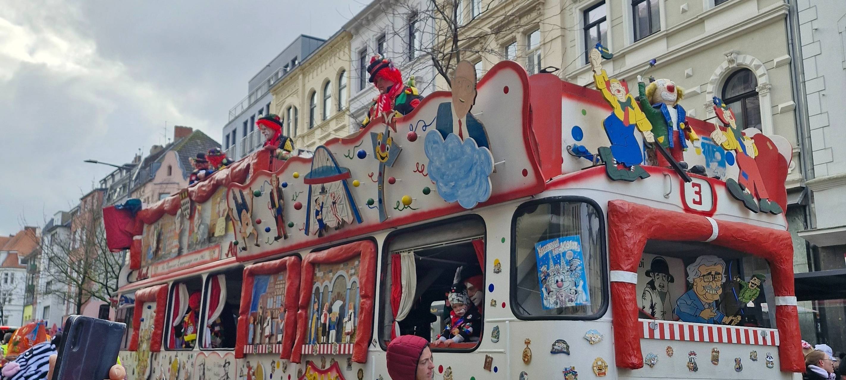 Die Veedelszüge am Dienstag