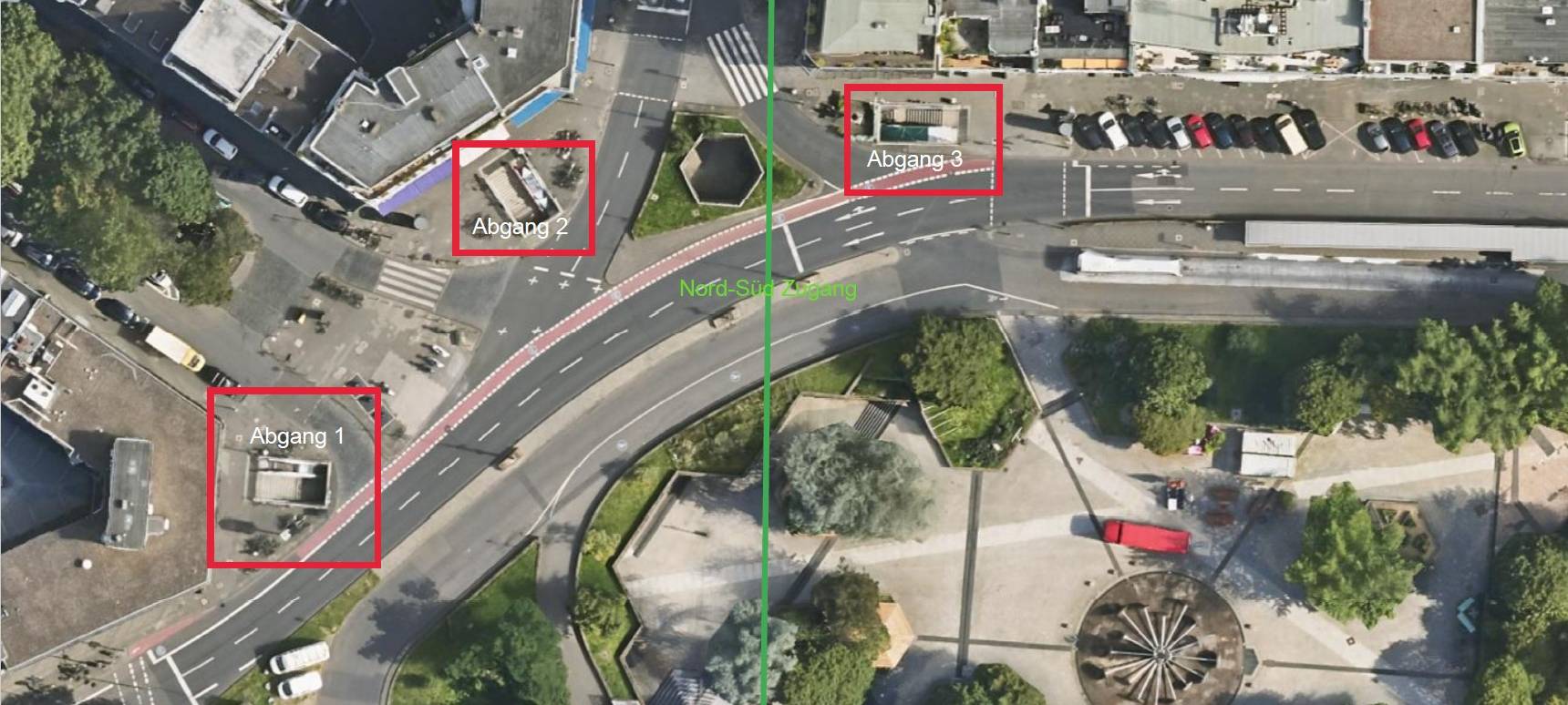 Abgänge am Ebertplatz werden verschlossen