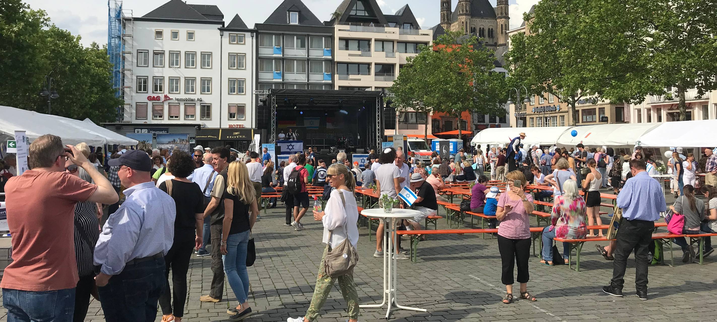 Israel-Tag am Heumarkt