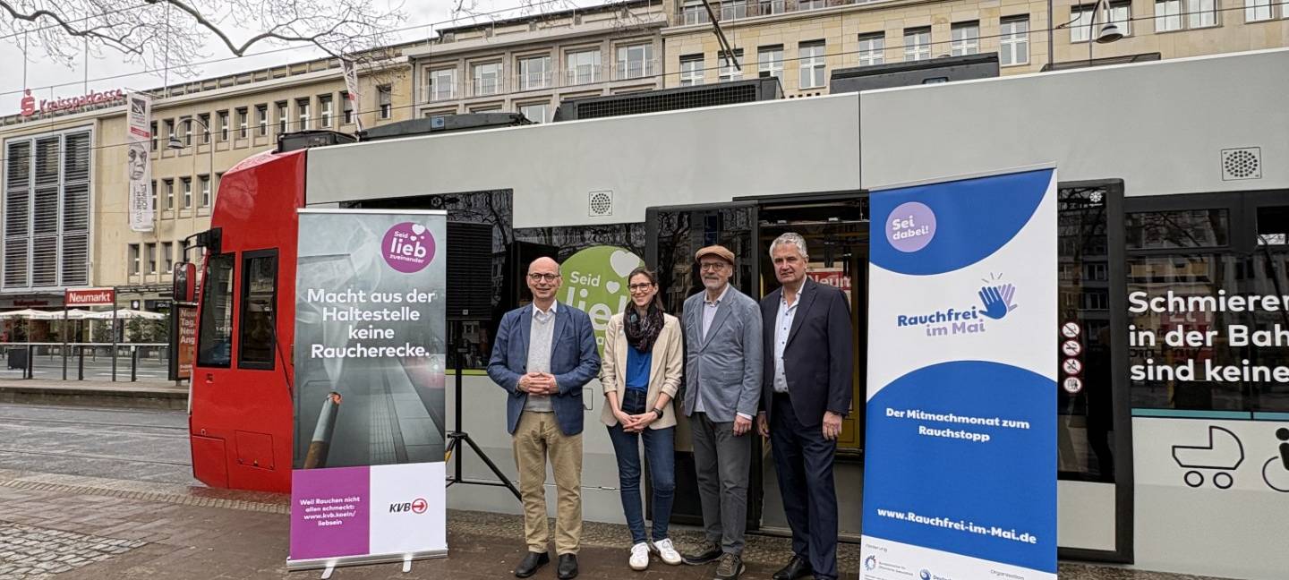 KVB ist Partner von "Rauchfrei im Mai"