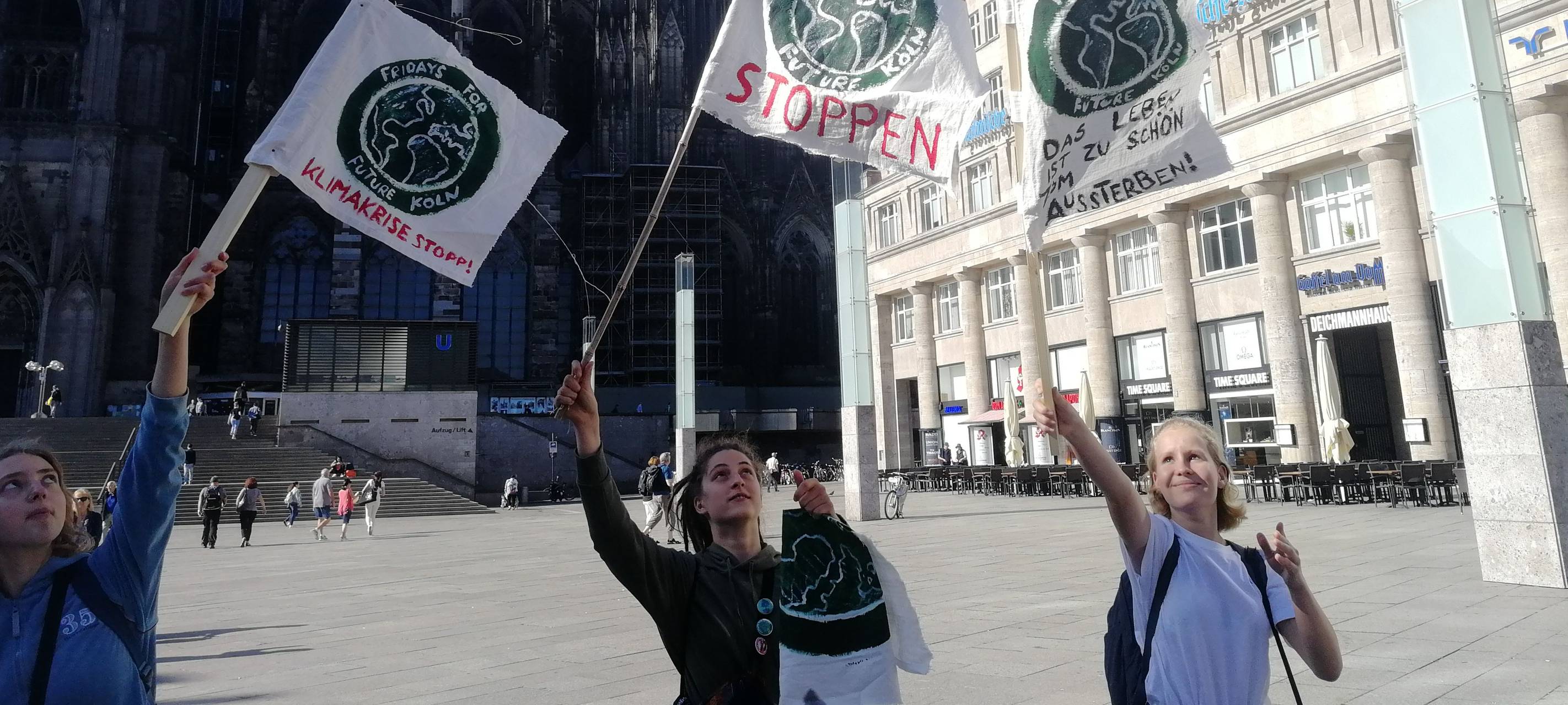 "Fridays for Future" eine Woche lang