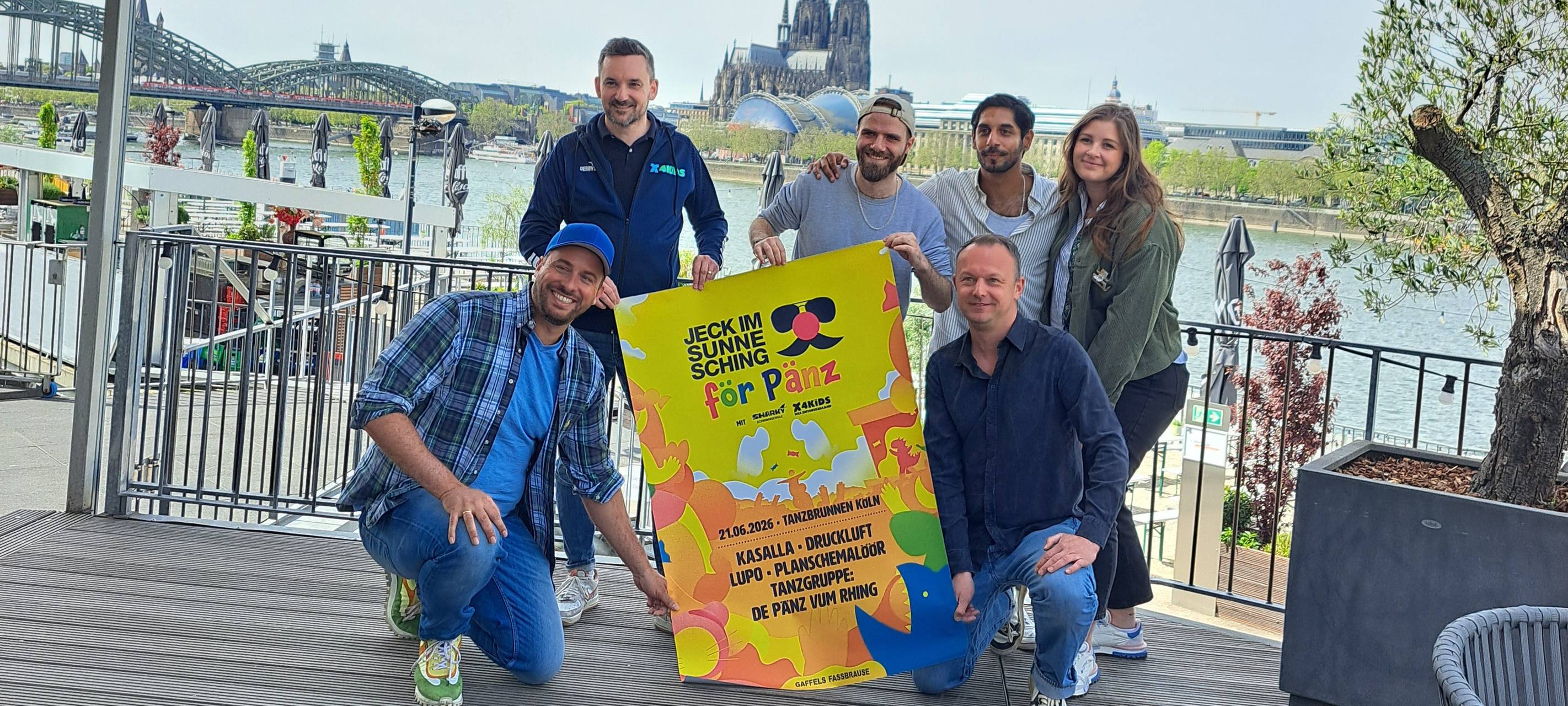 Pänz erobern den Tanzbrunnen