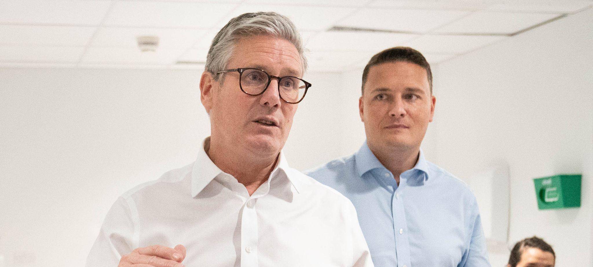 Keir Starmer und Wes Streeting