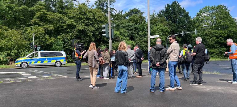 Prozess: Ortstermin nach tödlichen Unfall in Hürth