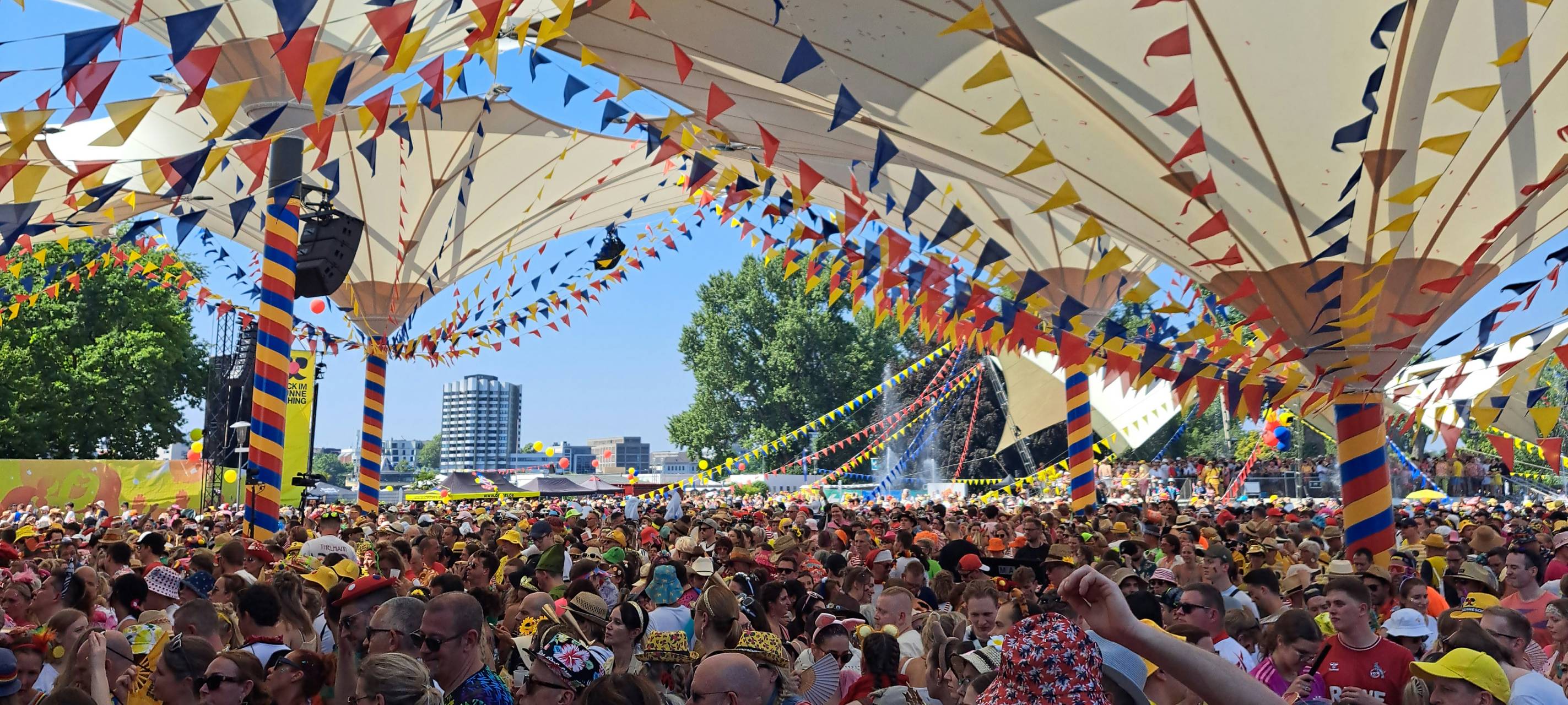 Heiß, heißer, Jeck im Sunnesching