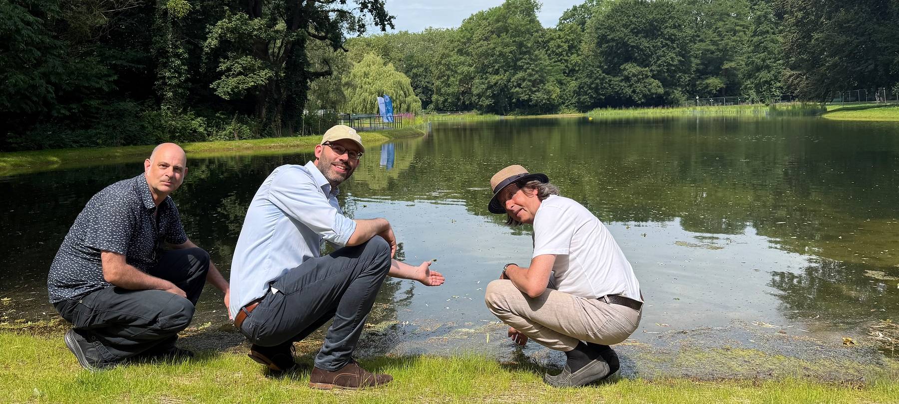 Weiher im Klettenbergpark ist frisch saniert