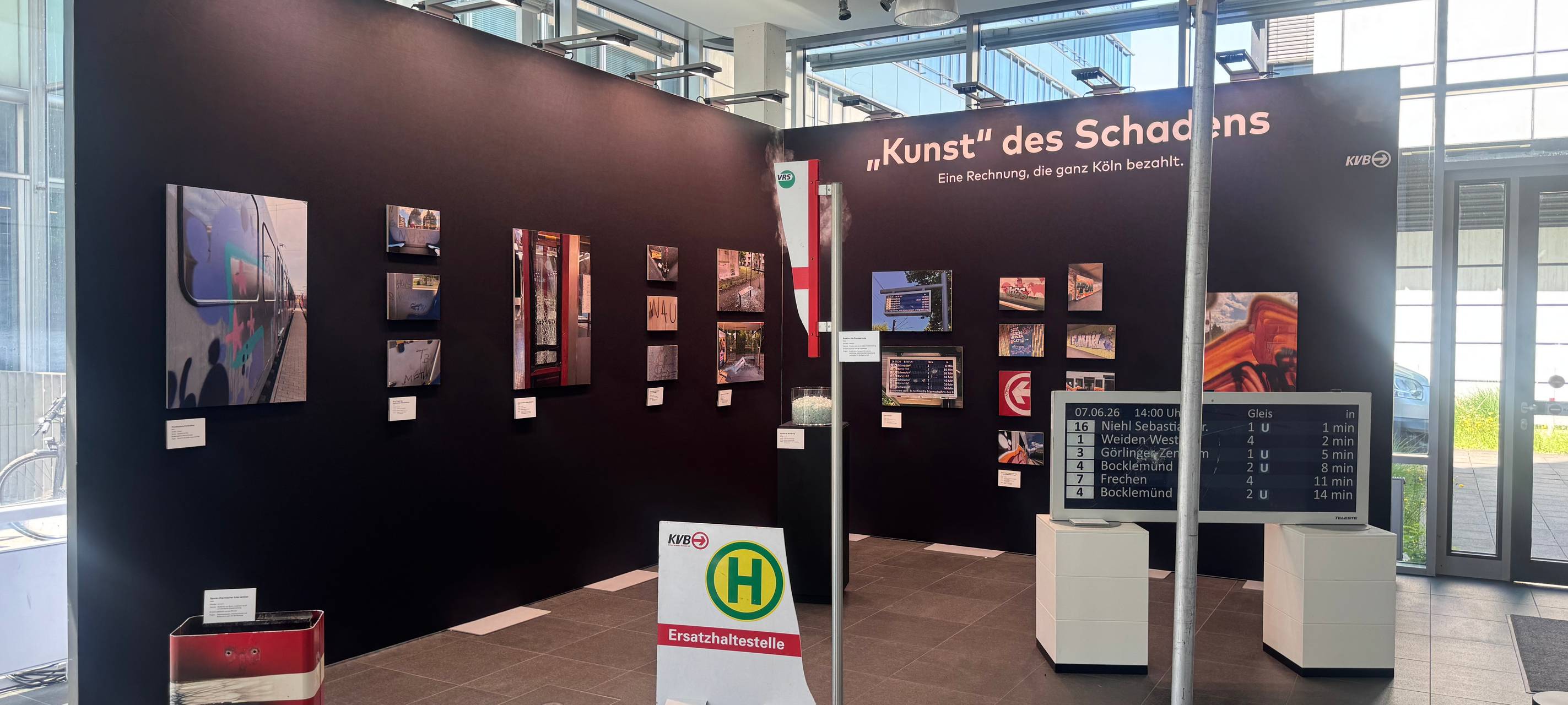 Vandalismus kostet KVB mehr als eine Million Euro