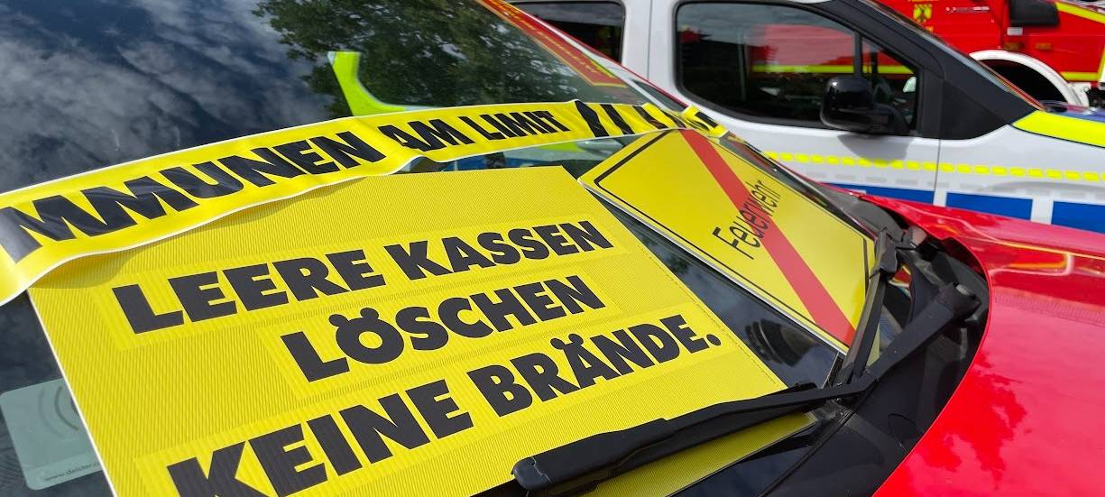 Mit Blaulicht nach Berlin: NRW-Kommunen schlagen Alarm