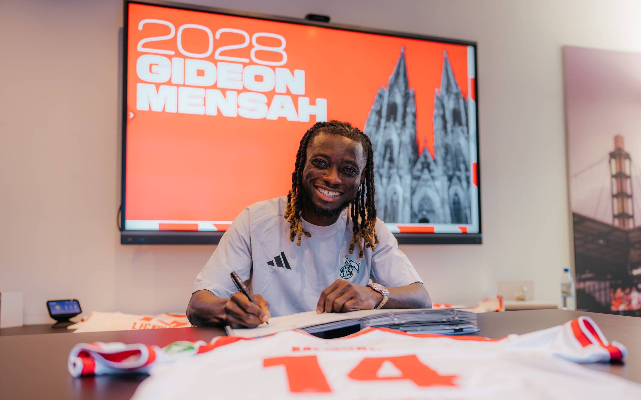 1. FC Köln holt Gideon Mensah