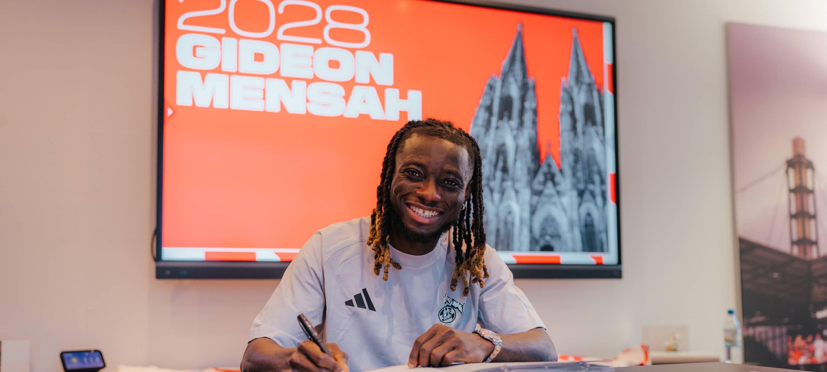 1. FC Köln holt Gideon Mensah