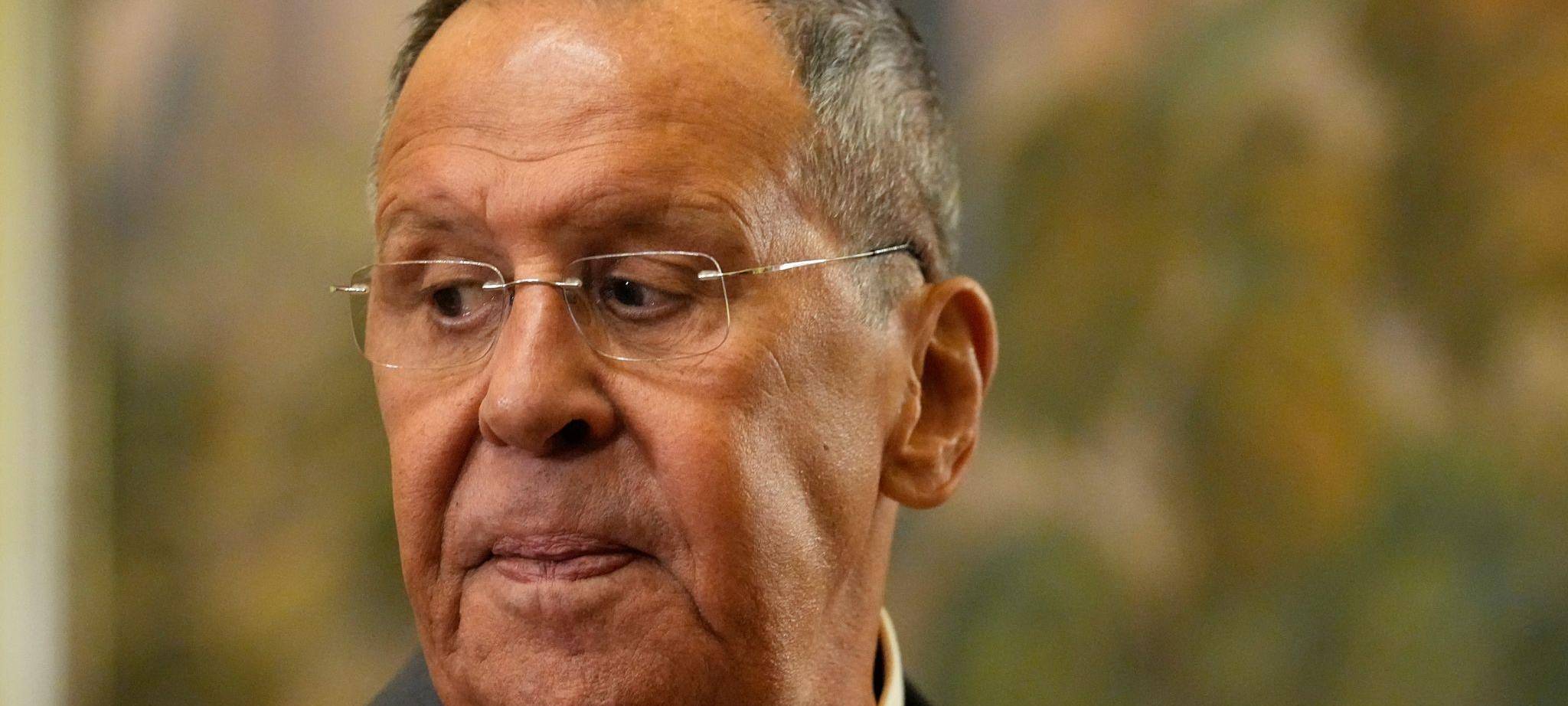 Russlands Außenminister Lawrow