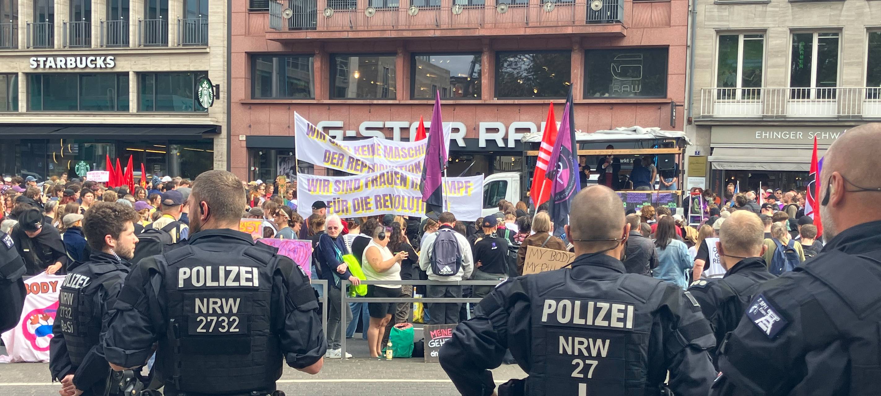 Demos zu Abtreibung weitgehend friedlich verlaufen