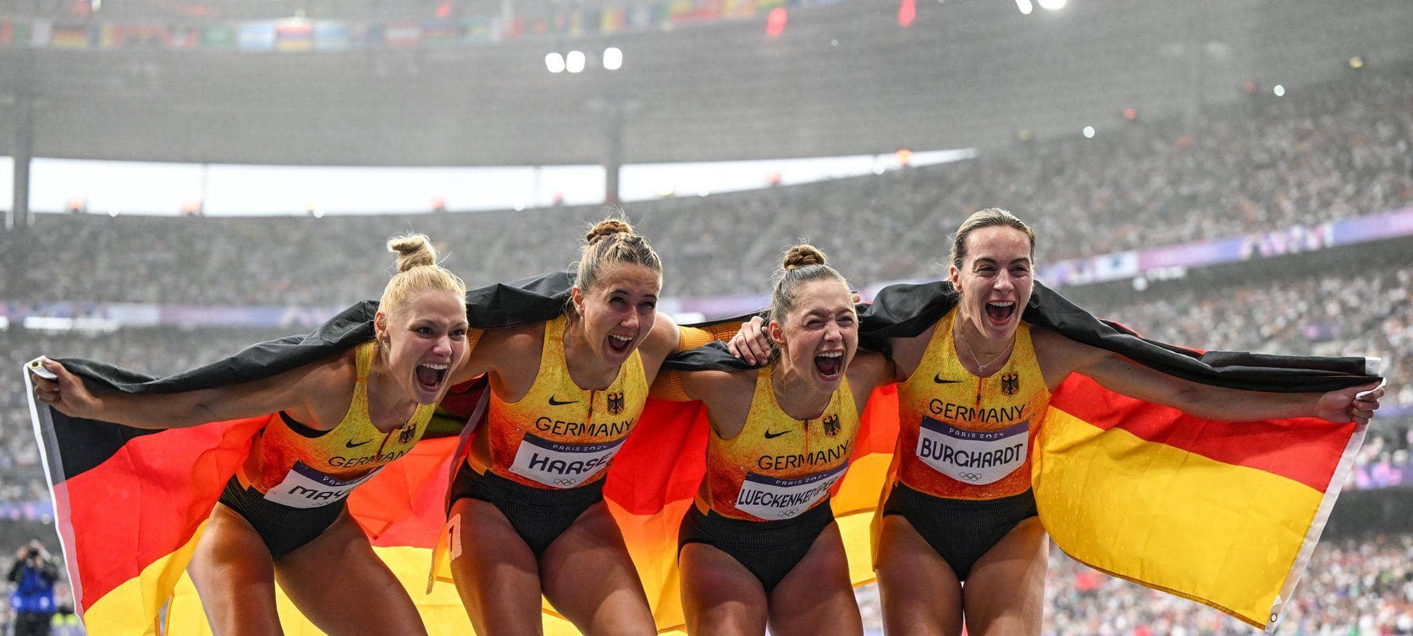 Deutsche Sportlerinnen bei Olympia