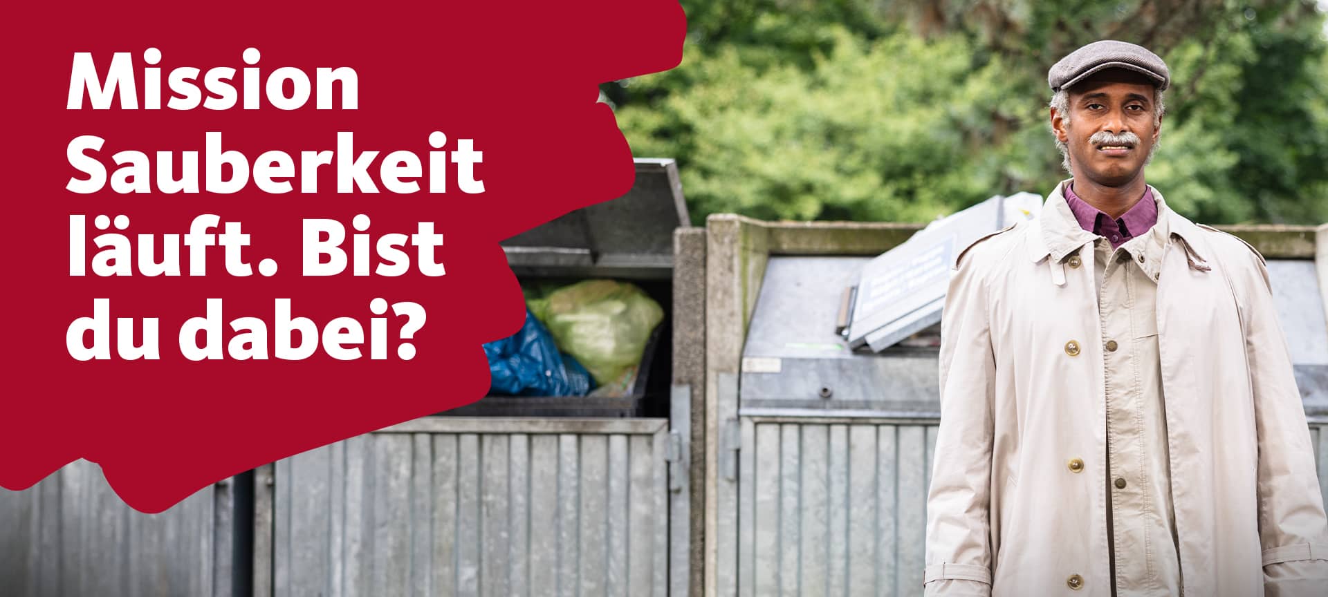 Mission Sauberkeit: Wir packen’s an!