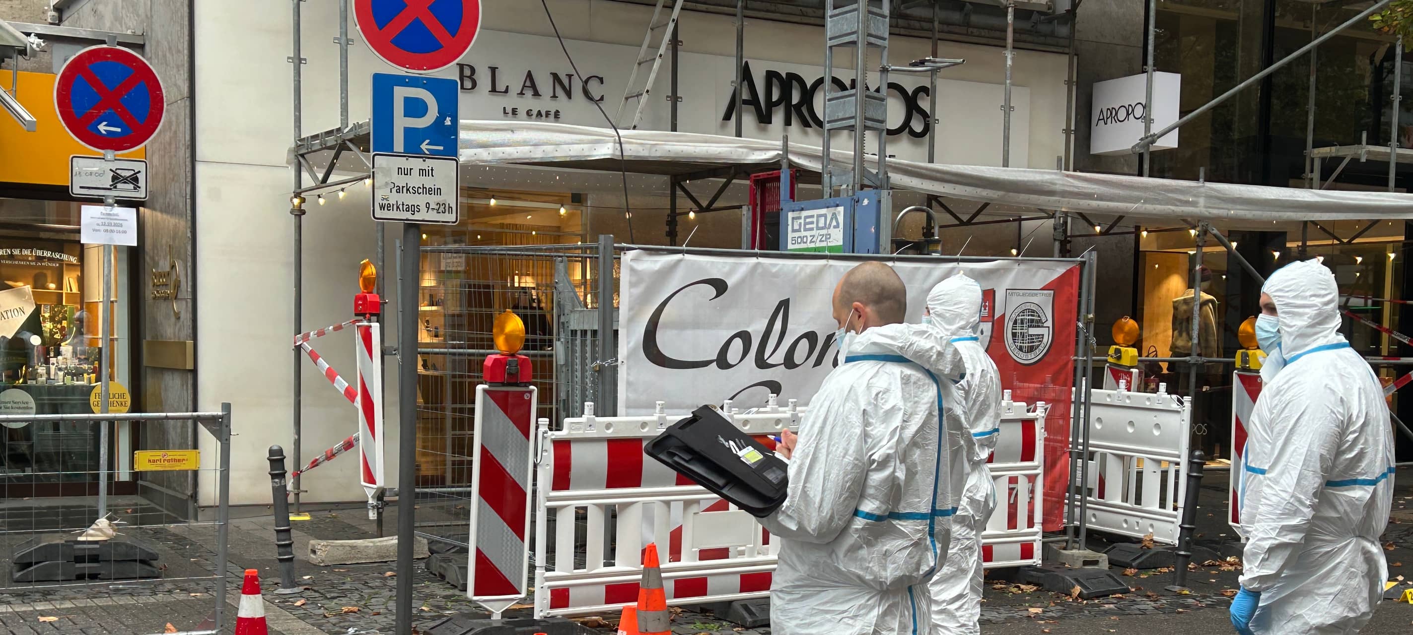 Schüsse auf Geschäfte in der Mittelstraße
