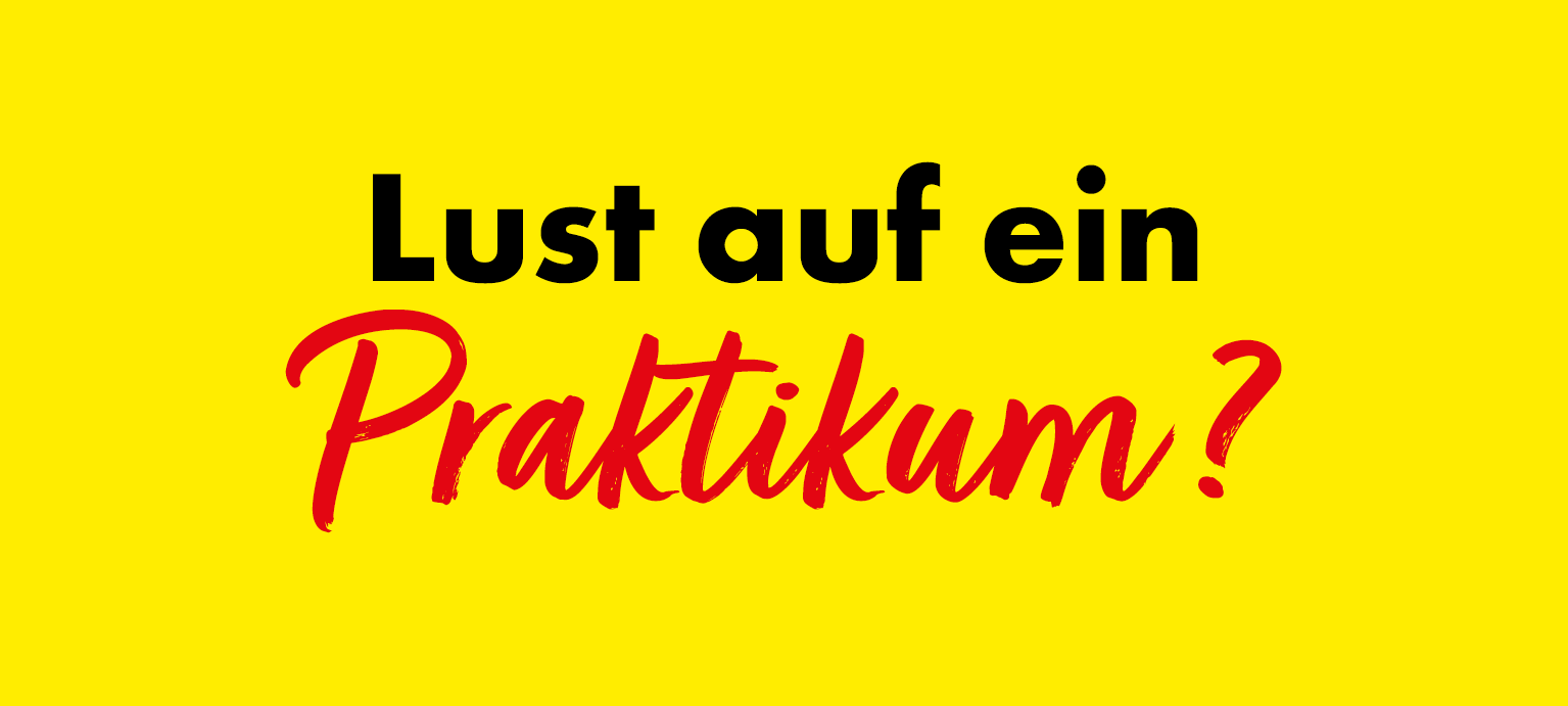 Praktikanten (m/w/d) gesucht!