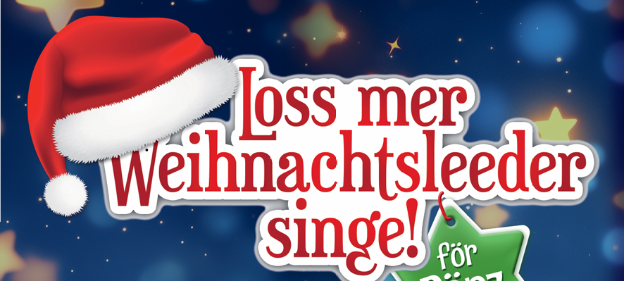 Loss mer Weihnachtsleeder singe 2025 erstmalig auch för Pänz