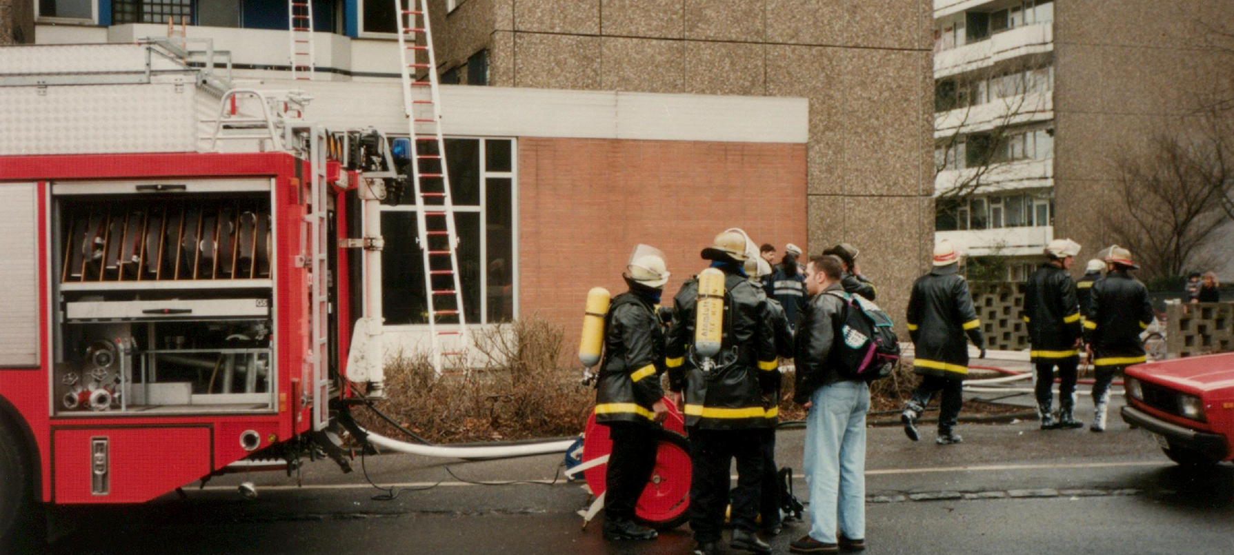 Gedenken an Kölner Feuerwehrmann Andreas Stampe