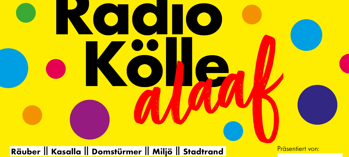 Die Radio Köln Weiberfastnachtsbühne am Tanzbrunnen